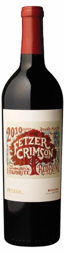 Fetzer Crimson Red Blend Perspective: front