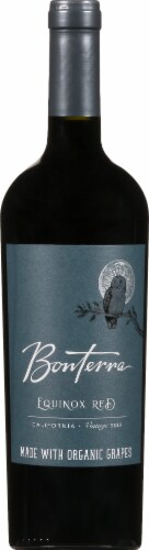 Bonterra Organic Equinox Red Blend Wine Perspective: front