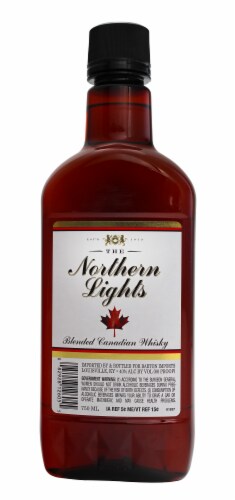 The Northern Lights Blended Canadian Whisky Perspective: front