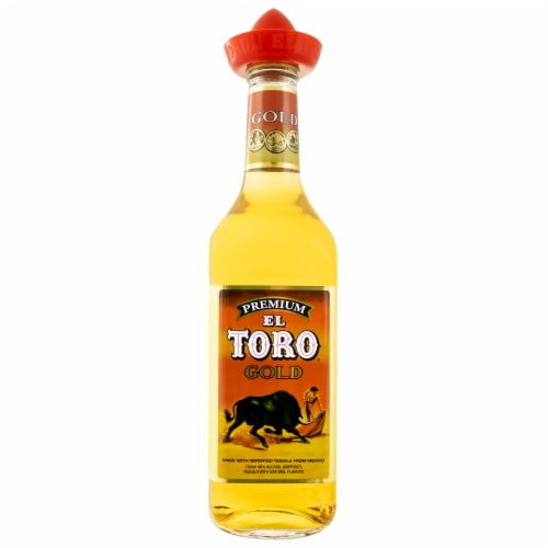 El Toro® Premium Gold Tequila Perspective: front