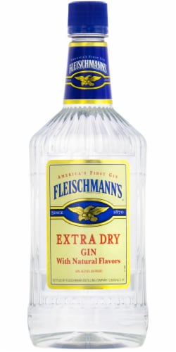 Fleischmann's Extra Dry Gin Perspective: front