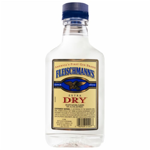 Fleischmann's Extra Dry Gin Perspective: front