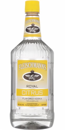 Fleischmann's® Royal Citrus Flavored Vodka Perspective: front