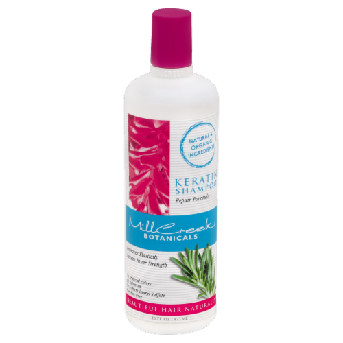 MillCreek Botanicals Keratin Shampoo Repair Formula Perspective: front