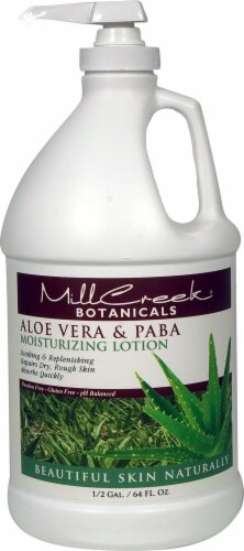 MillCreek Aloe Vera & Paba Moisturizing Lotion Perspective: front