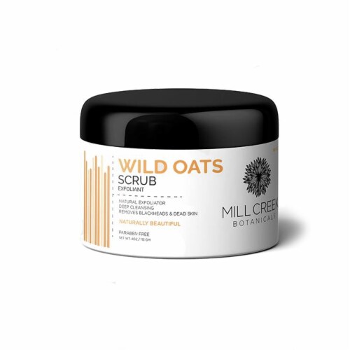 Mill Creek Botanicals Wild Oats Scrub - 4 oz Perspective: front