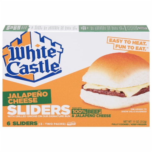 White Castle® Jalapeno Cheese Sliders Perspective: front