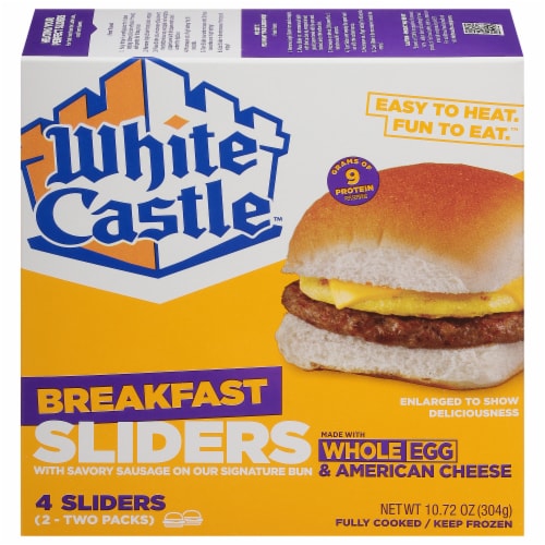 White castle breakfast menu hotsell