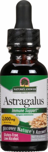 Nature's Answer Astragalus Herbal Supplement 2000mg Perspective: front