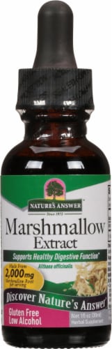 Nature's Answer Marshmallow Herbal Supplement 2000mg Perspective: front