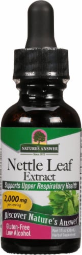 Nature's Answer Nettle Herbal Supplement 2000mg Perspective: front