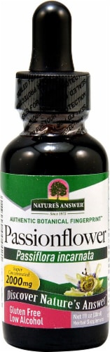 Nature's Answer Passionflower Herbal Supplement 2000mg Perspective: front