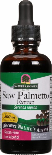 Nature's Answer Saw Palmetto Herbal Supplement 2000mg Perspective: front