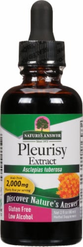 Nature's Answer Pleurisy Herbal Supplement 2000mg Perspective: front