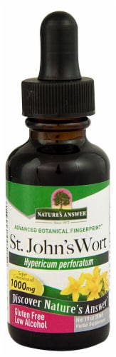 Nature's Answer St John's Wort Herbal Supplement 1000mg Perspective: front