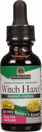 Nature's Answer Witch Hazel Herbal Supplement 500mg Perspective: front