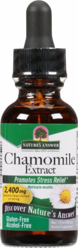Nature's Answer Chamomile Extract 2400 mg Perspective: front