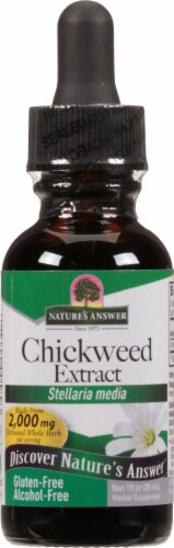 Nature's Answer Chickweed Herbal Supplement 2000mg Perspective: front