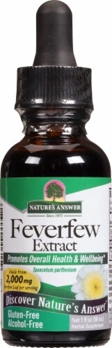 Nature's Answer Feverfew Herbal Supplement 2000mg Perspective: front