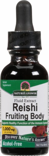 Nature's Answer Reishi Herbal Supplement Perspective: front