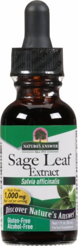 Nature's Answer Sage Extract 1000 mg Perspective: front
