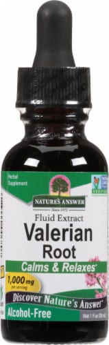 Nature's Answer Valerian Root Extract 1000 mg Perspective: front
