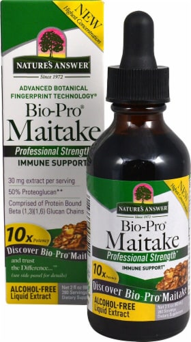 Nature's Answer BioPro® Maitake Liquid Extract Perspective: front