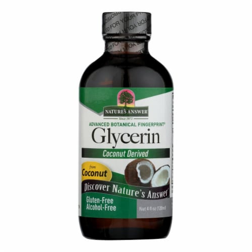 Nature's Answer - Pure Vegetable Glycerin Alcohol Free - 4 fl oz, 1 Pack/4  Ounce - Kroger