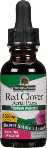 Nature's Answer Red Clover Extract 2000mg Perspective: front