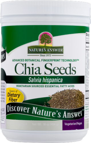 Nature's Answer Chia Seeds Perspective: front