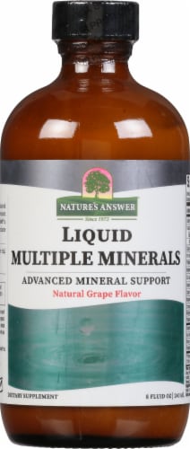 Nature's Answer Liq Multiple Minerals Perspective: front