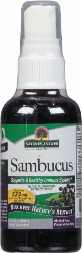 Nature's Answer Sambucus Extract Spray Perspective: front