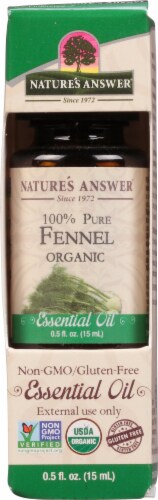 Nature's Answer® Fennel Essential Oil Perspective: front