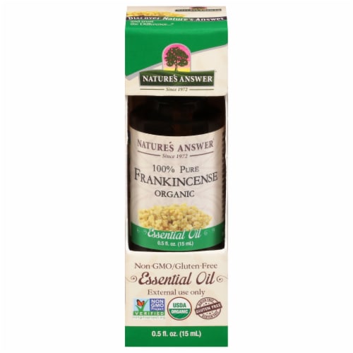 Nature's Answer® Frankincense Essential Oil Perspective: front