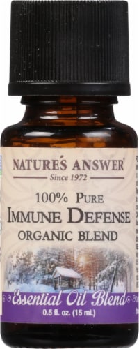 Nature's Answer Immune Defense Essential Oil Perspective: front