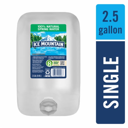 Ice Mountain® 100% Natural Spring Gallon Water Perspective: front