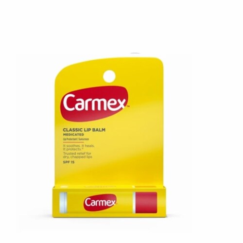 Carma Laboratories 265963 0.15 oz Carmex Lip Balm - Pack of 12 Perspective: front