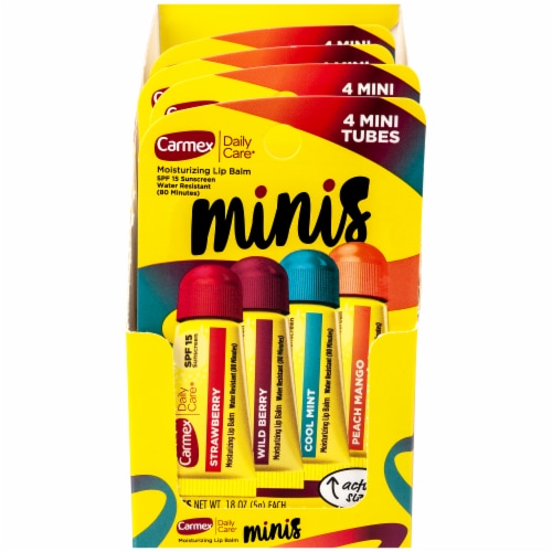 Carmex Mini Tube Lip Balm Perspective: front