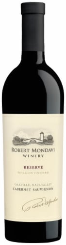 Robert Mondavi Reserve Cabernet Sauvignon Perspective: front