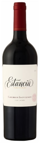 Estancia Cabernet Sauvignon Red Wine Perspective: front