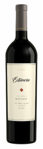 Estancia Reserve Paso Robles Meritage Red Blend Perspective: front