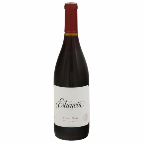 Estancia Pinot Noir California Red Wine Perspective: front
