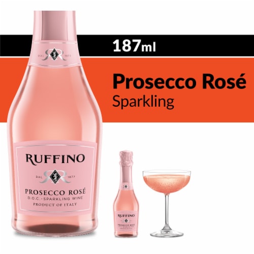 Ruffino Italian Prosecco DOC Rose Sparkling Wine