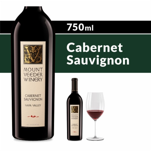 Mount Veeder Napa Valley Cabernet Sauvignon Red Wine Perspective: front