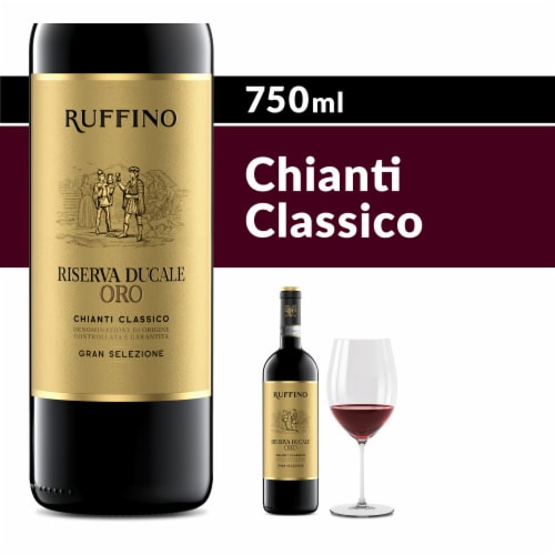 Ruffino Italian Riserva Ducale Oro Gran Selezione Chianti Classico DOCG Sangiovese Red Wine