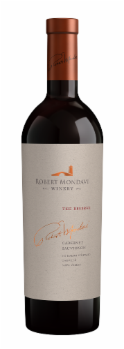 Robert Mondavi The Reserve Cabernet Sauvignon Perspective: front