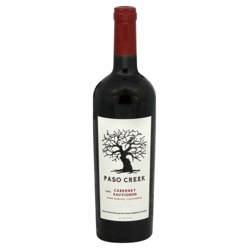 Paso Creek Cabernet Sauvignon California Red Wine Perspective: front