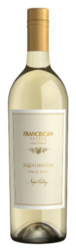 Franciscan Estate Equilibrium California White Wine Perspective: front