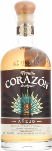 Corazon De Agave® Anejo Tequila Perspective: front