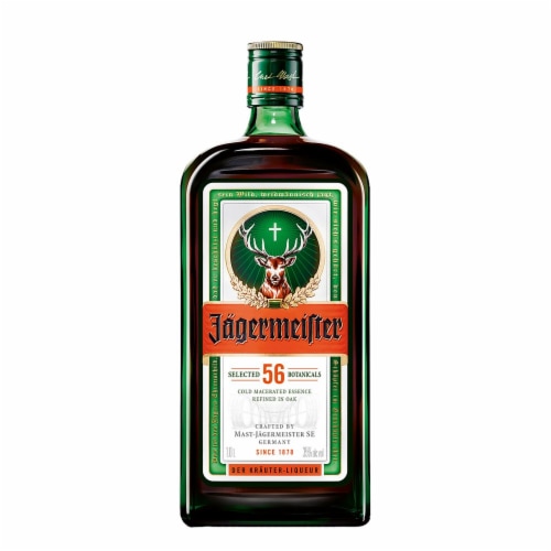 Jagermeister Herbal Liqueur Perspective: front